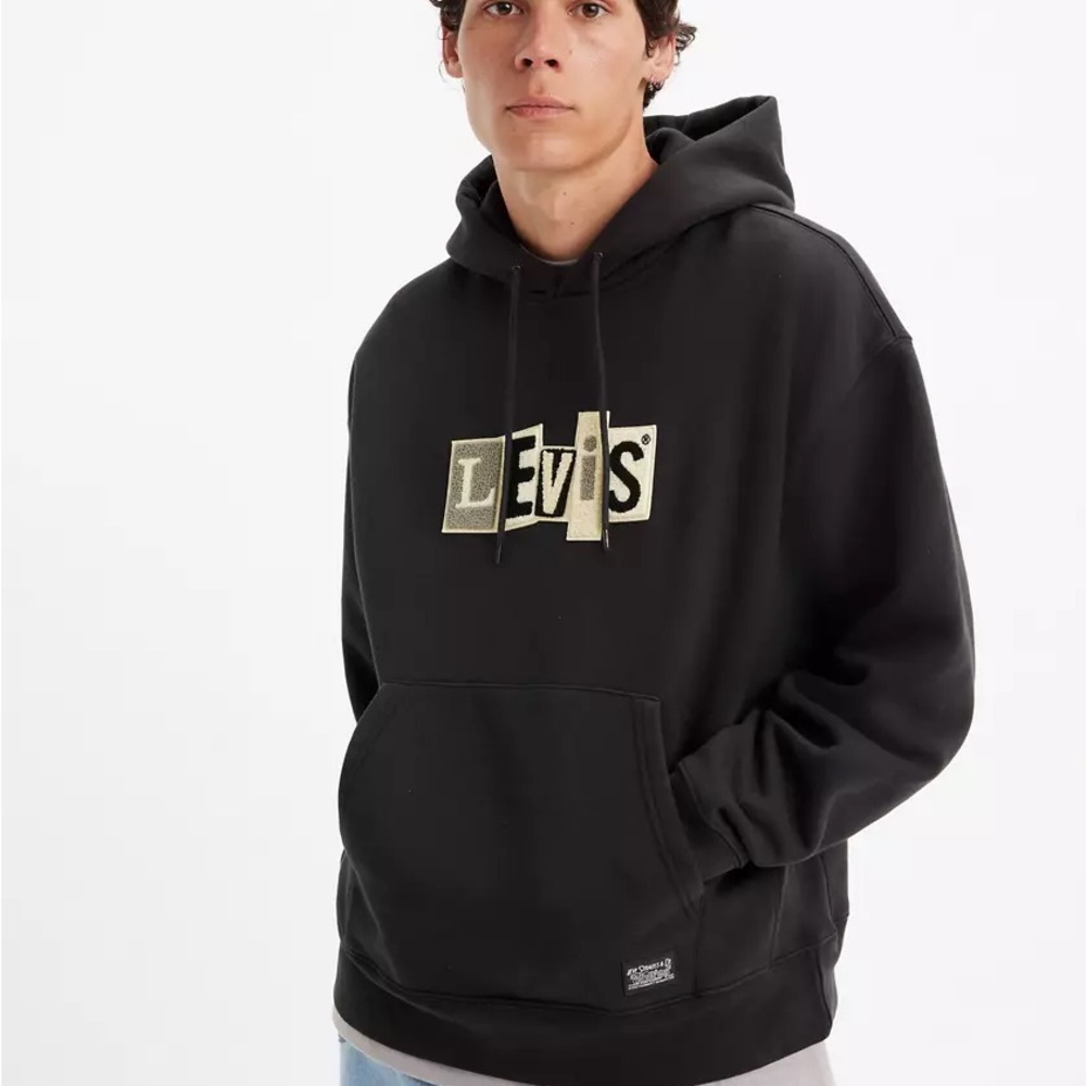 Levi's Black Hoodie for Men